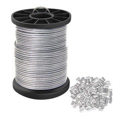 Vinyl Coated Picture Hanging Wire 1.5Mm Up To 150Lbs,100 Feet 30.5m S