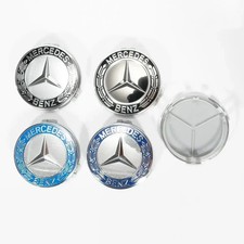 4PCS 75MM Car Wheel Center Hub Cap For Mercedes Benz W204 W211 W205 W213 W203 