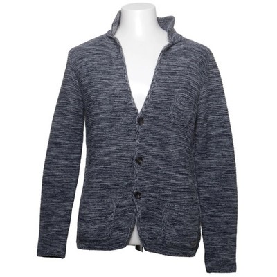 Gaudi Jeans, Strickjacke, Herren, Größe: M, Grau/Blau, Acryl/Wolle #h0L