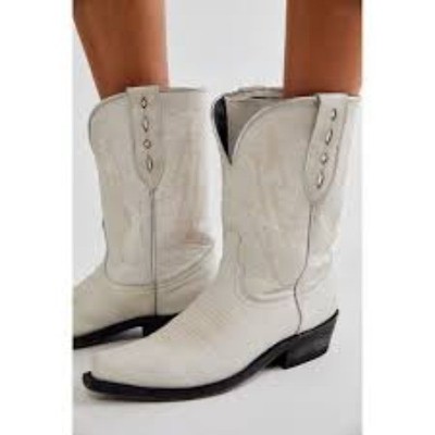without box Free People Mexicana Lightning Strikes Again Cowboy Boots Wo G2U