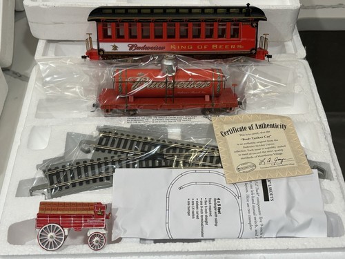 BUDWISER HOLIDAY REMOTE CONTROL TRAIN SET NEW - Picture 3 of 7