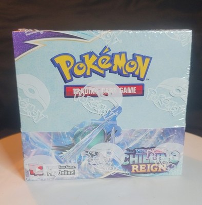 Pokemon Sword & Shield Chilling Reign Booster Box Factory Sealed