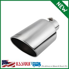 4 Inch Inlet 8 Inch Outlet Exhaust Tip Stainless Steel 4 To 8 Tail Pipe Tips 1