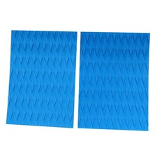 2 Pieces EVA Traction Pad for Surfboard and Skimboard - Great Addition to Boards