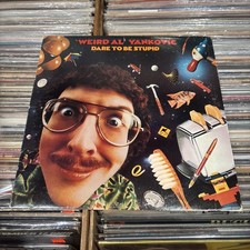WEIRD AL YANKOVIC - DARE TO BE STUPID - Vinyl - 1985 SVG/VG+ / Inner Sleeve