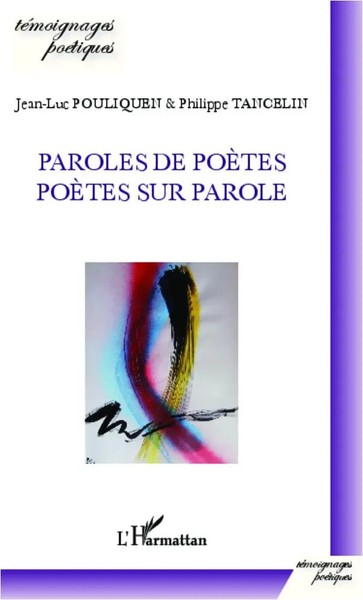 Philippe Tancelin (U. A.) | Paroles De PoèTes, PoèTes Sur Parole | Taschenbuch-image