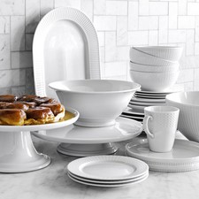 Pillivuyt Plisse Porcelain Rice Bowl