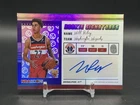 Will Riley 2025-26 Topps NBA Hoops Auto Rookie Signatures RC Wizards #HRS-WR