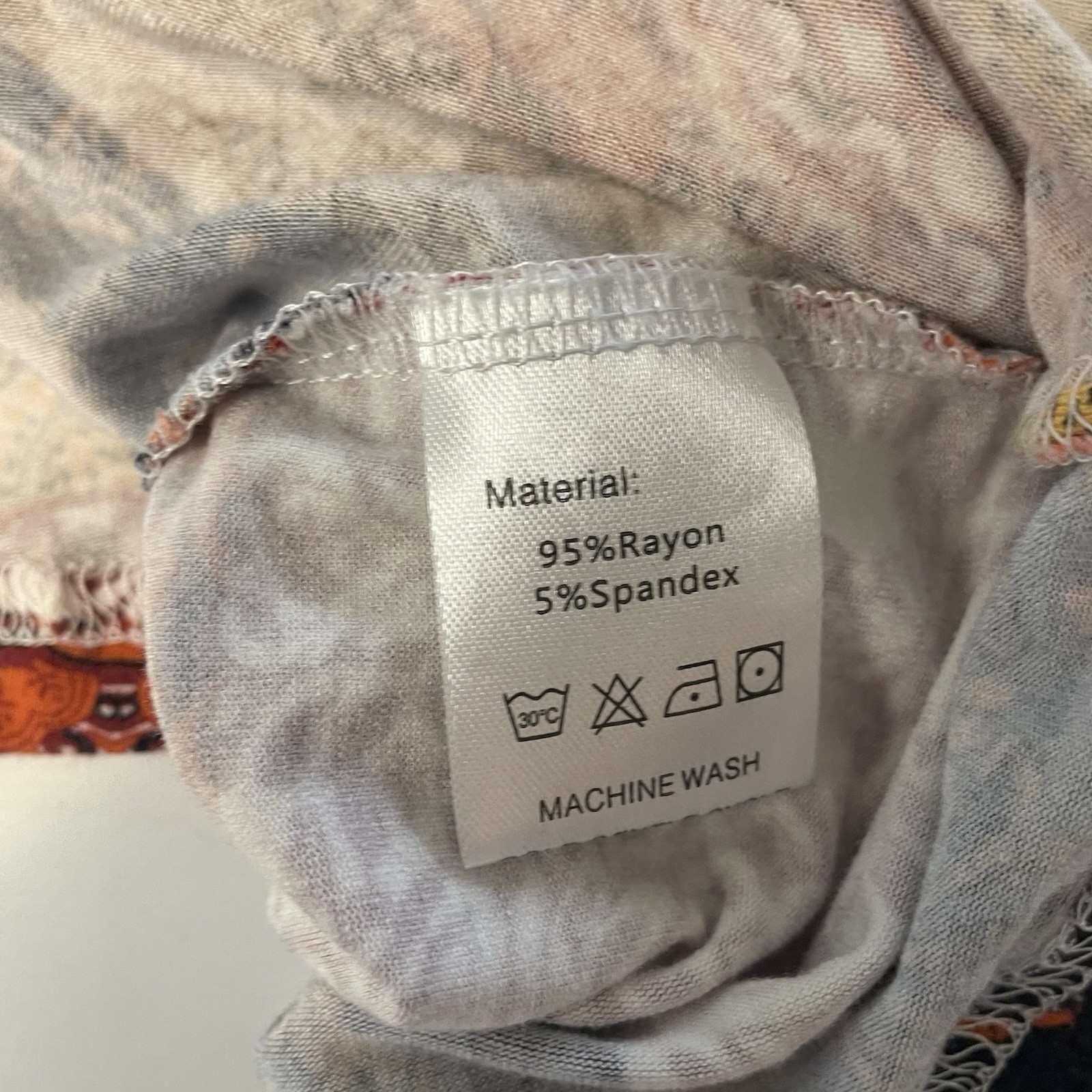 Cathy Top Womens Large Patchwork Boho Cottage Hip… - image 5