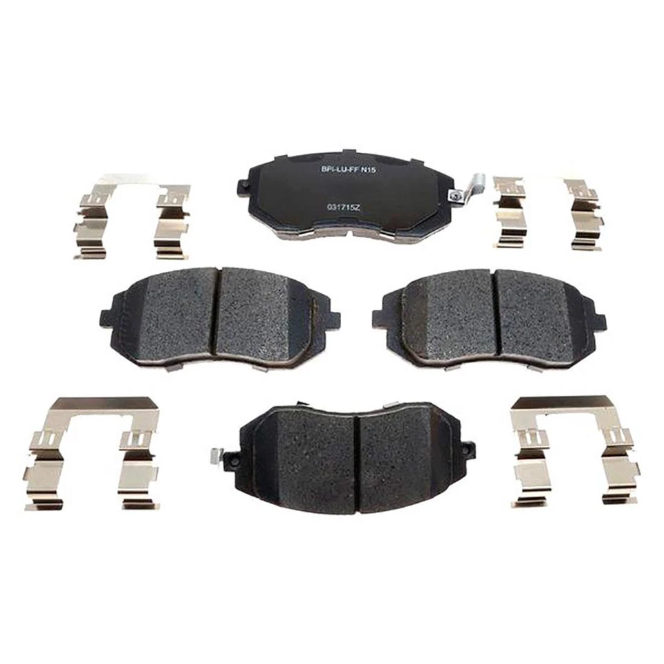 Pastilhas de freio dianteiras e traseiras de cerâmica para 2006 2005 2004 2003 Subaru Baja R-Line - Imagem 3 de 4