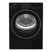 Hotpoint ColdGuard 8kg Heat Pump Tumble Dryer - Black CHSD84MBBUK