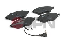 JPN Bremsbelagsatz Scheibenbremse 10H9044-JPN für VW GOLF 7 5G1 BQ1 BE1 BE2 B7 8