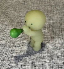 Genuine Smiski Sunday Series Smiski Blowing Bubbles Figure