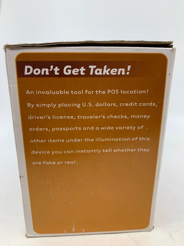 NIB Fake Finder Counterfeit Detection Scanner.