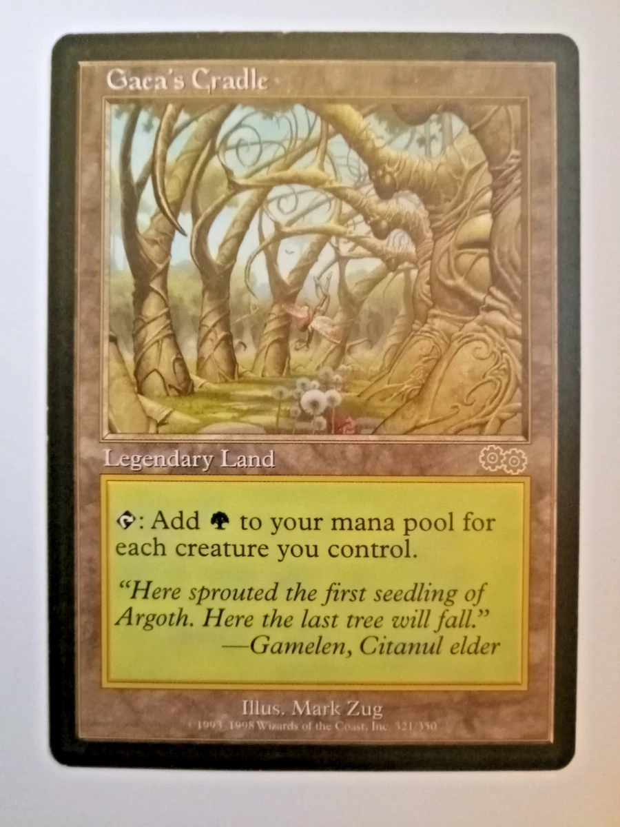 Gaea's Cradle Urza’s Saga SP USG Gaea's Cradle Urza's Saga SP USG Gaea's Cradle - Urza's Saga