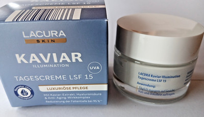 Lacura Kaviar Illumination Tagescreme 50 ml  LSF 15 luxuriose Pflege