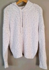 NWT No Boundries Pullover Popcorn Hoodie/Sweater Wht/Lavender Jrs Size XXL 19 