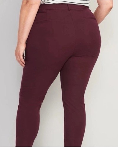 Old Navy Women's High Waisted Pixie skinny ankle pants size 14 NWOT - Picture 2 of 7