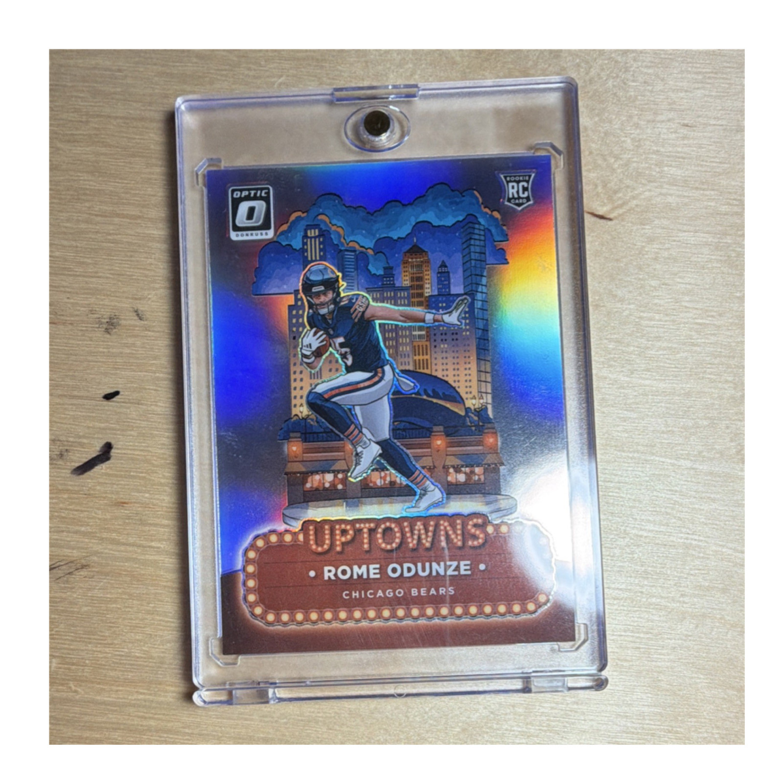 Rome Odunze Panini Donruss Optic Uptowns #11 Base