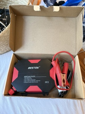BESTEK 400W Wechselrichter Auto Ladegerät DC 12V auf AC 230V 240V Wandler