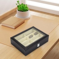 Sonnenbrillenbox, 8 FäCher, Sonnenbrillen-Organizer-Box FüR Zuhause,