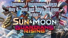 Pokemon TCG - Sun & Moon Guardians Rising - Commons/UC/Rares - Choose your own