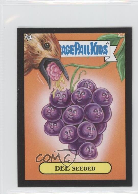 2013 Topps Garbage Pail Kids Minis Black Dee Seeded #99a 0b6