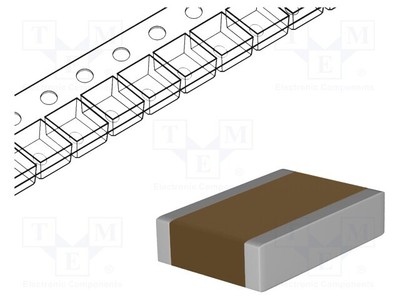  470nF  MLCC Kondensator: Keramik  35V  SMD  10%  0402  X5R 