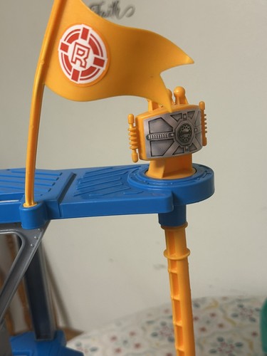 Fisher Price-Rescue Heroes-Command Center Tower-1999-#72955-Sounds & Lights Work - Picture 7 of 8