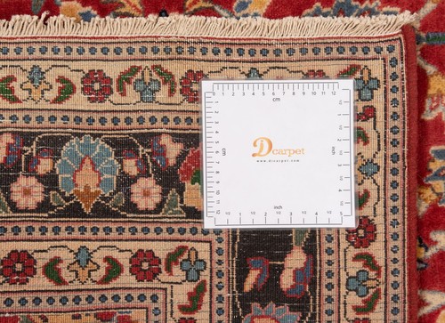 Moud Handgeknüpfter Perserteppich 190x130 cm-Fine,Orient,Carpet,Rug,Rot - Picture 10 of 10