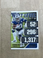 RARE L@@K Dallas Cowboys Ezekiel Elliott Panini Score NEXT LEVEL SP