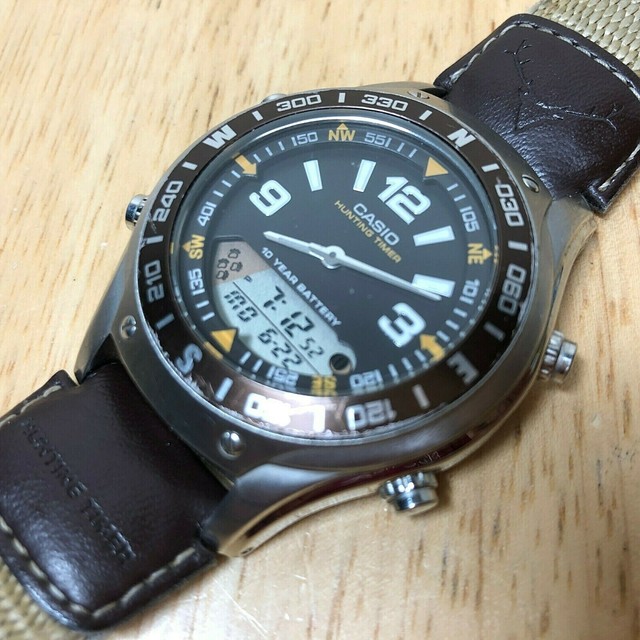 casio hunting watch