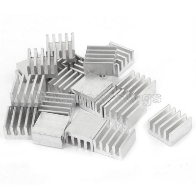  50 Stck. Aluminium 8,8x8,8x5MM Kühlkörper für StepStick A4988 Chip IC LED Power IC