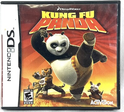 Dreamworks Kung Fu Panda (Nintendo DS, 2008) Video Game