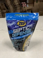 ZEP Septic Defense Tank & Cesspool Treatment Packs 12 Oz Each (Bag Of 6 Packs)