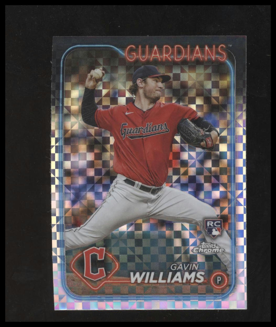 2024 Topps Chrome #15 Gavin Williams X-Fractors