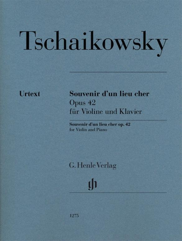 Thumbnail - Souvenir D'un Lieu Cher Op. 42 For Violine And Piano |