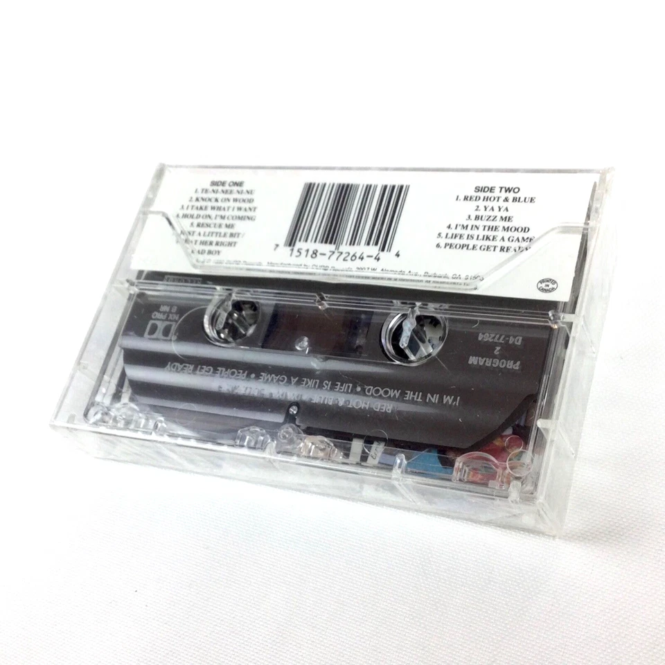 RED HOT & BLUE Rhythm & Blues Original Artists CASSETTE TAPE (1990 Curb) NEW - Image 3 of 4
