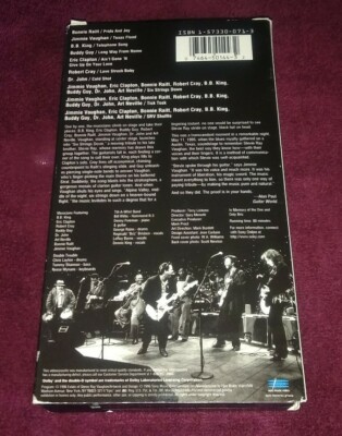 A Tribute to Stevie Ray Vaughan VHS BB King Eric Clapton