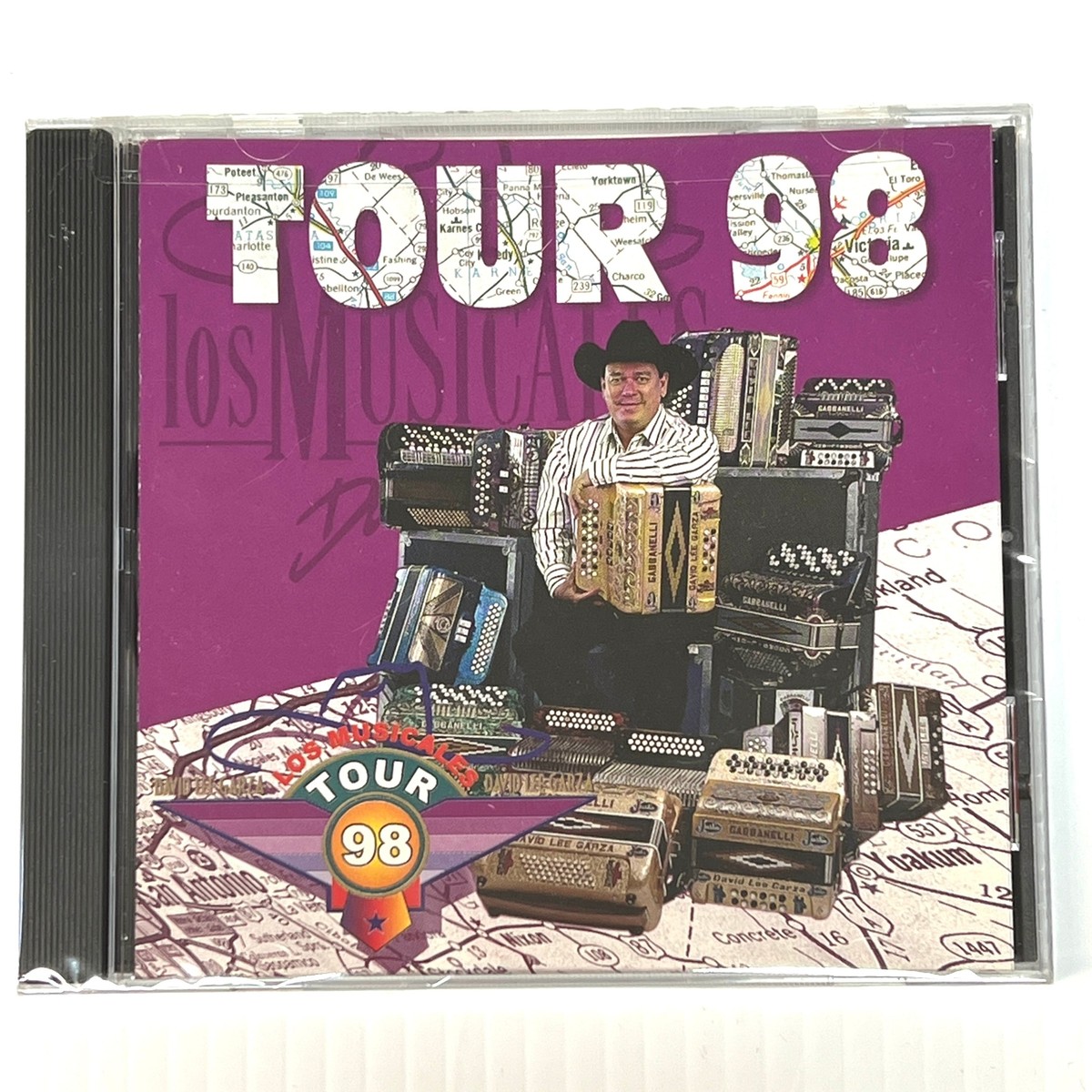 David Lee Garza Y Los Musicales - Tour 98 *1998 Collectors Sealed