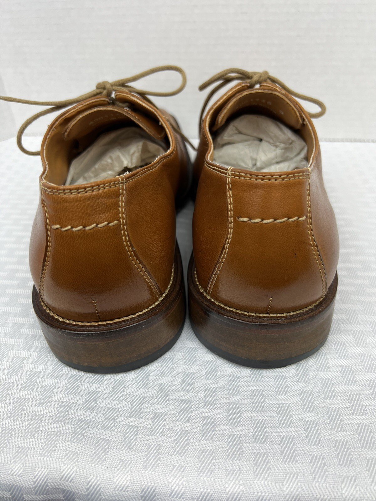 Mauro Bassini Mens Handmade in Brazil brown dress shoes 4001749 Sz9 New Amazing! image 8