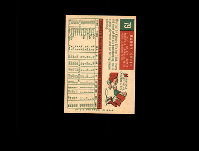 1959 Topps 79 Harry Chiti EX-MT #D1,251801 | eBay