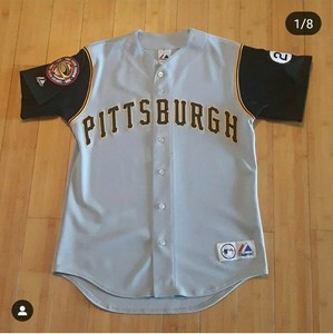 pittsburgh pirates jersey patches