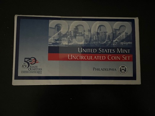 2002 U02 U.S.M. 20 Coins Unc Set Complete P & D, W/OGP/COA - Picture 3 of 4
