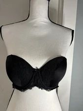 Victoria’s Secret Dream Angels Multi Way Strapless Bra 34D Black