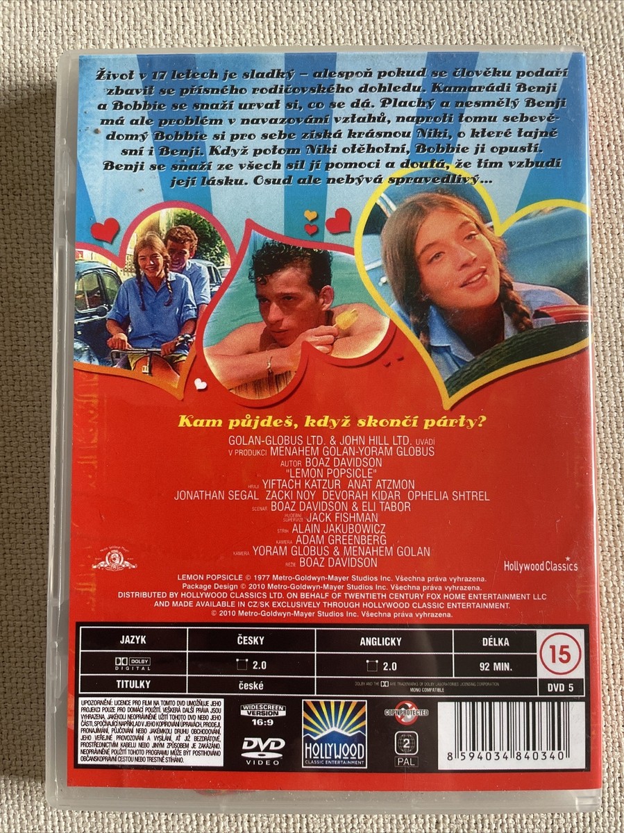Lemon Popsicle (Zmrzlina Na Klacku) - DVD - Czech & English