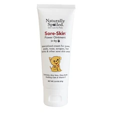 Dog Skin Cream, Hot Spots, Itch Relief, Paw Pads, Dry, Cracked Elbows 2 oz