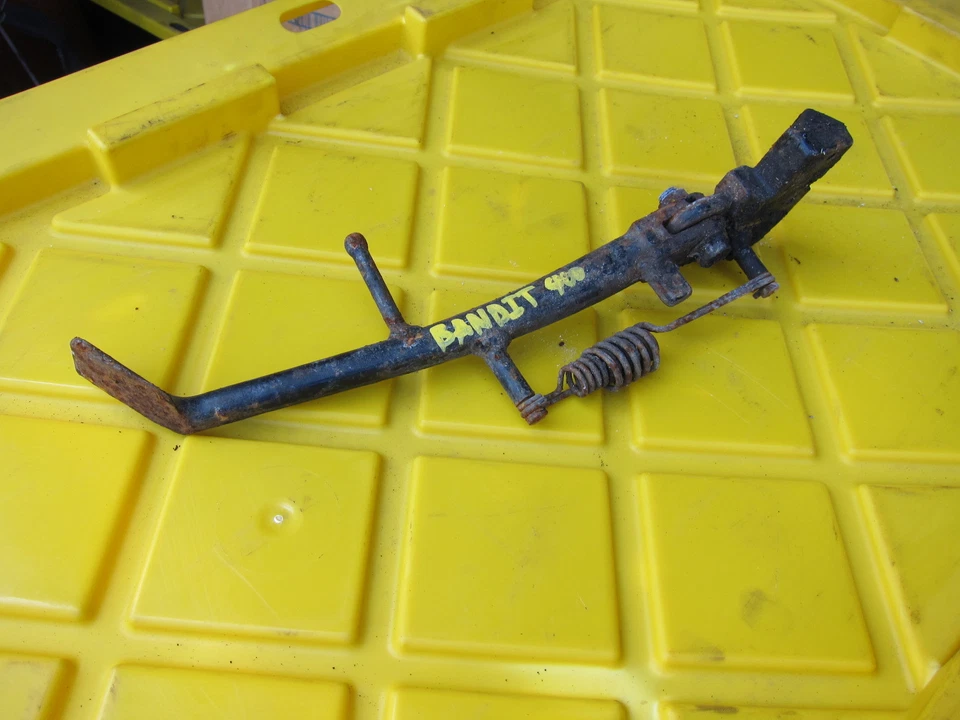 Suzuki Bandit 400 GSF400 1991 soporte de cabra soporte lateral Foto 2 de 4