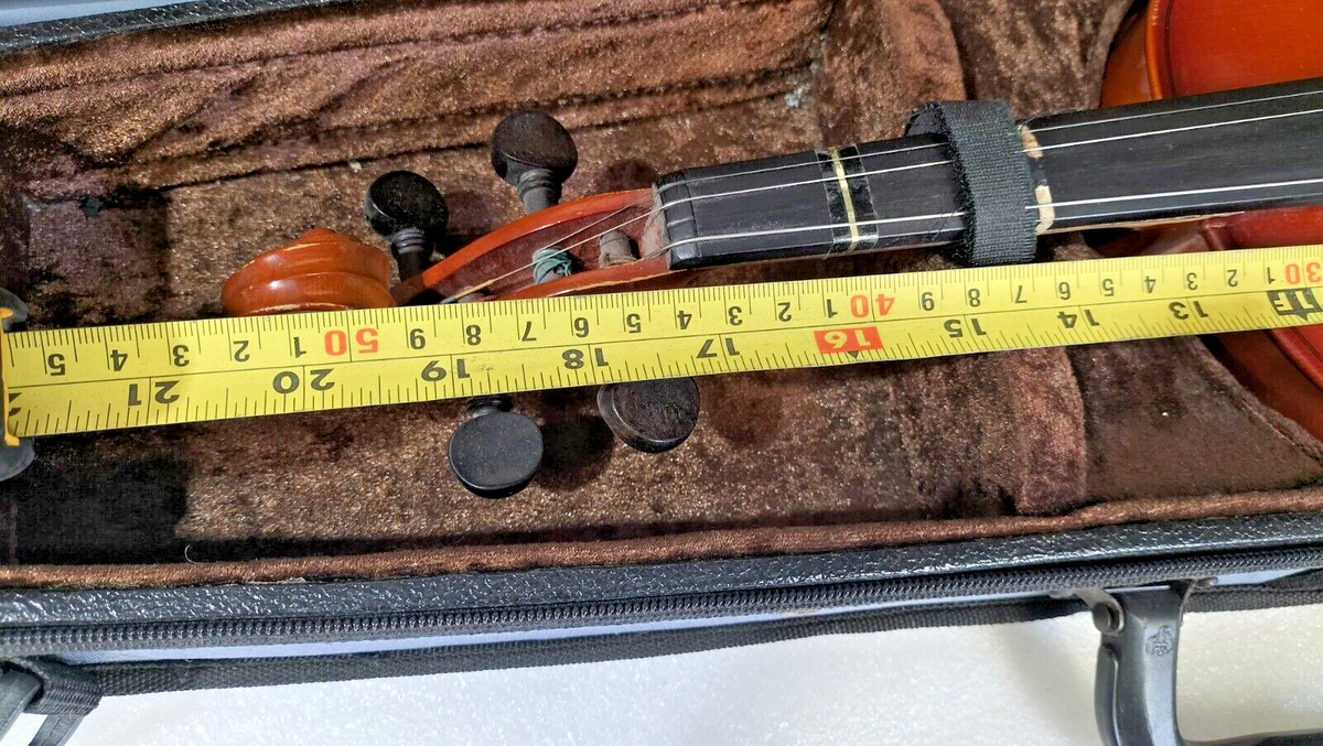 Shimro Violin Stradivari copy in case Handmade in Korea Shimro