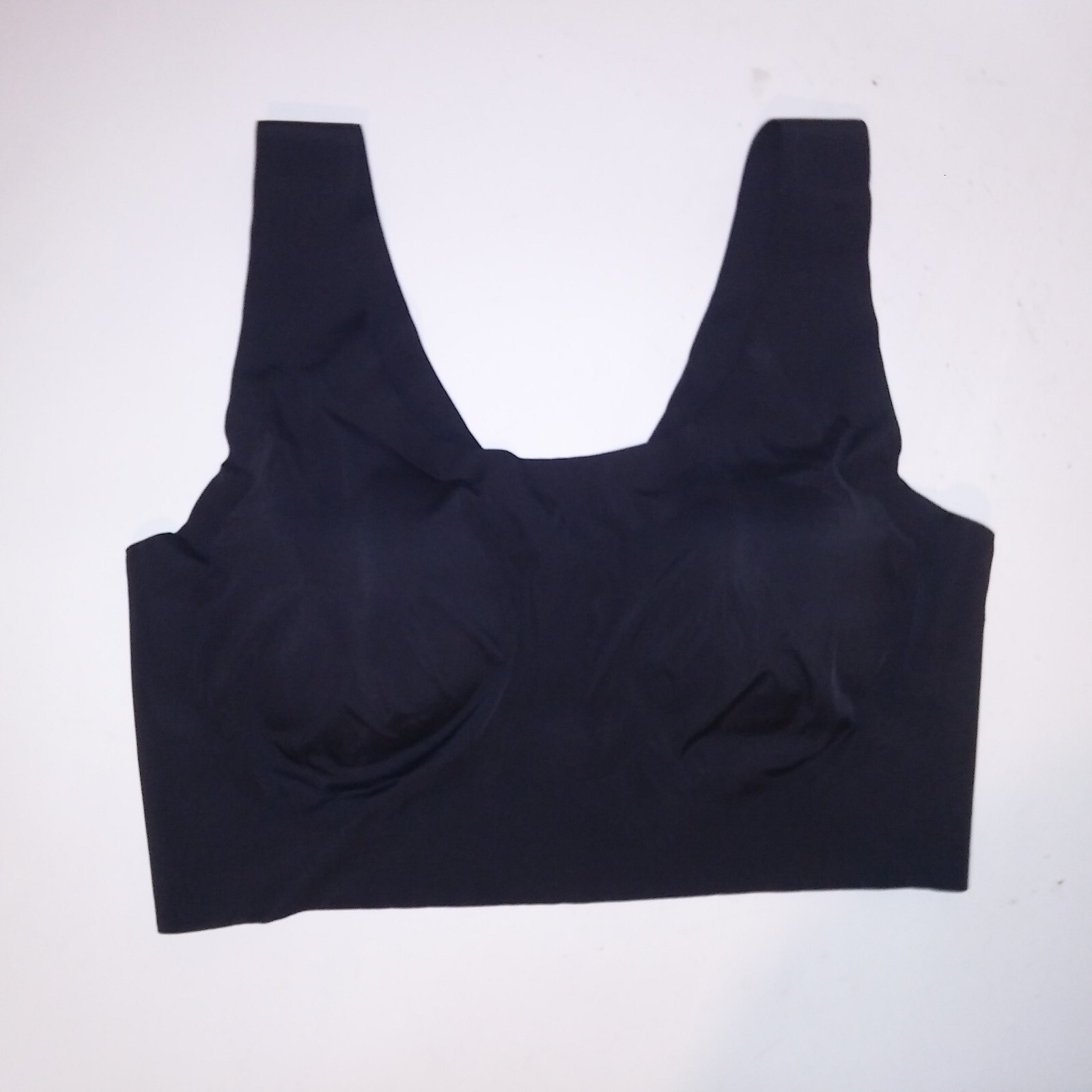 Bali Bra Large Black Solid Pullover Seamless Ligh… - image 6